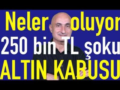 Fonda 250 bin TL şoku | Altın ve gümüşte kabus gün | Borsadaki düşüşün 3 nedeni