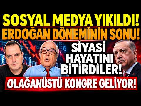 SOSYAL MEDYA YIKILDI! ERDOĞAN DÖNEMİNİN SONU! SİYASİ HAYATINI BİTİRDİLER! OLAĞANÜSTÜ KONGRE GELİYOR!